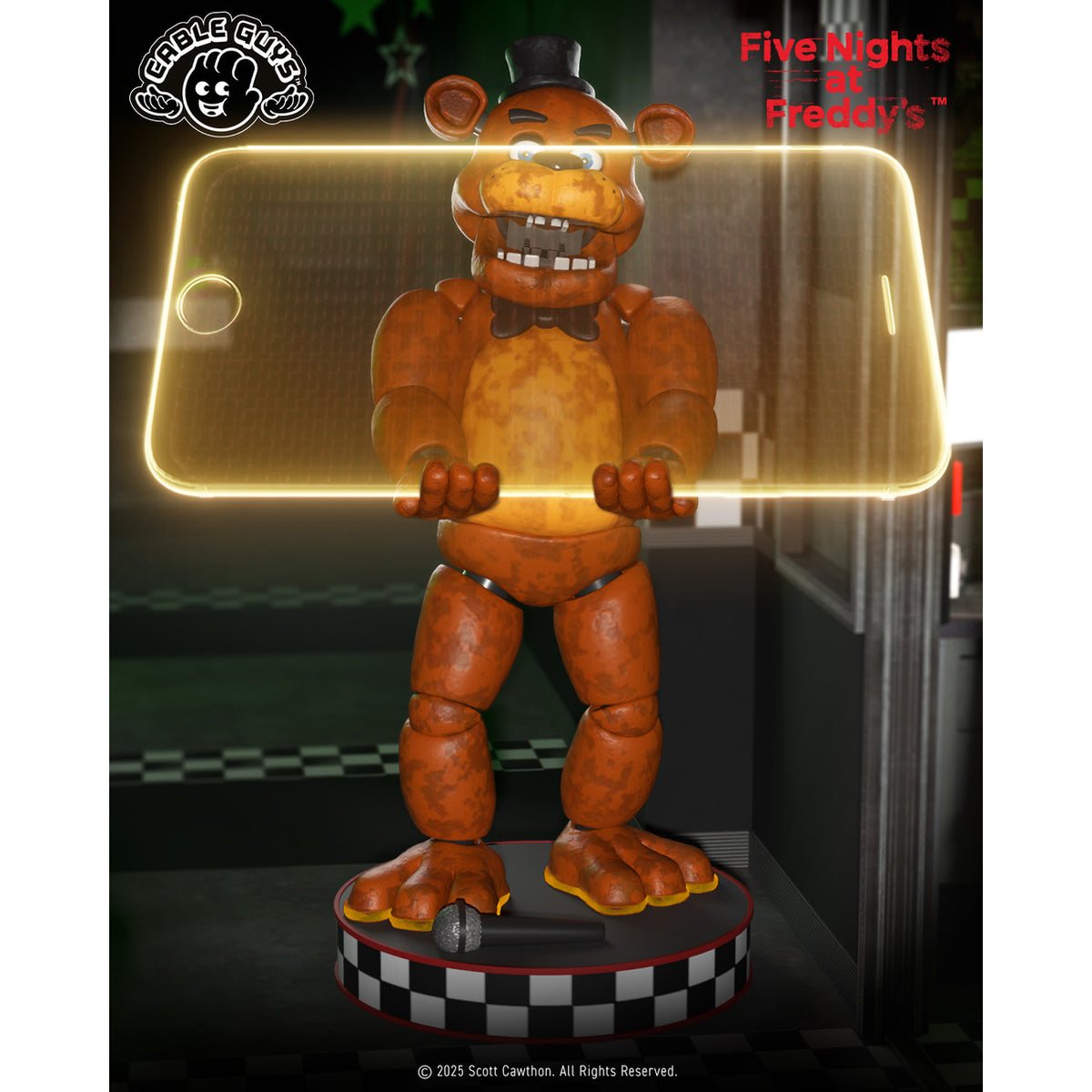 Productafbeelding Five Nights At Freddy's Cable Guys Oplaadhouder Freddy
