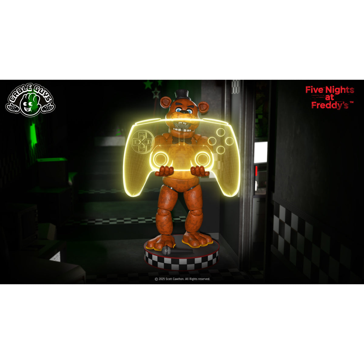 Productafbeelding Five Nights At Freddy's Cable Guys Oplaadhouder Freddy