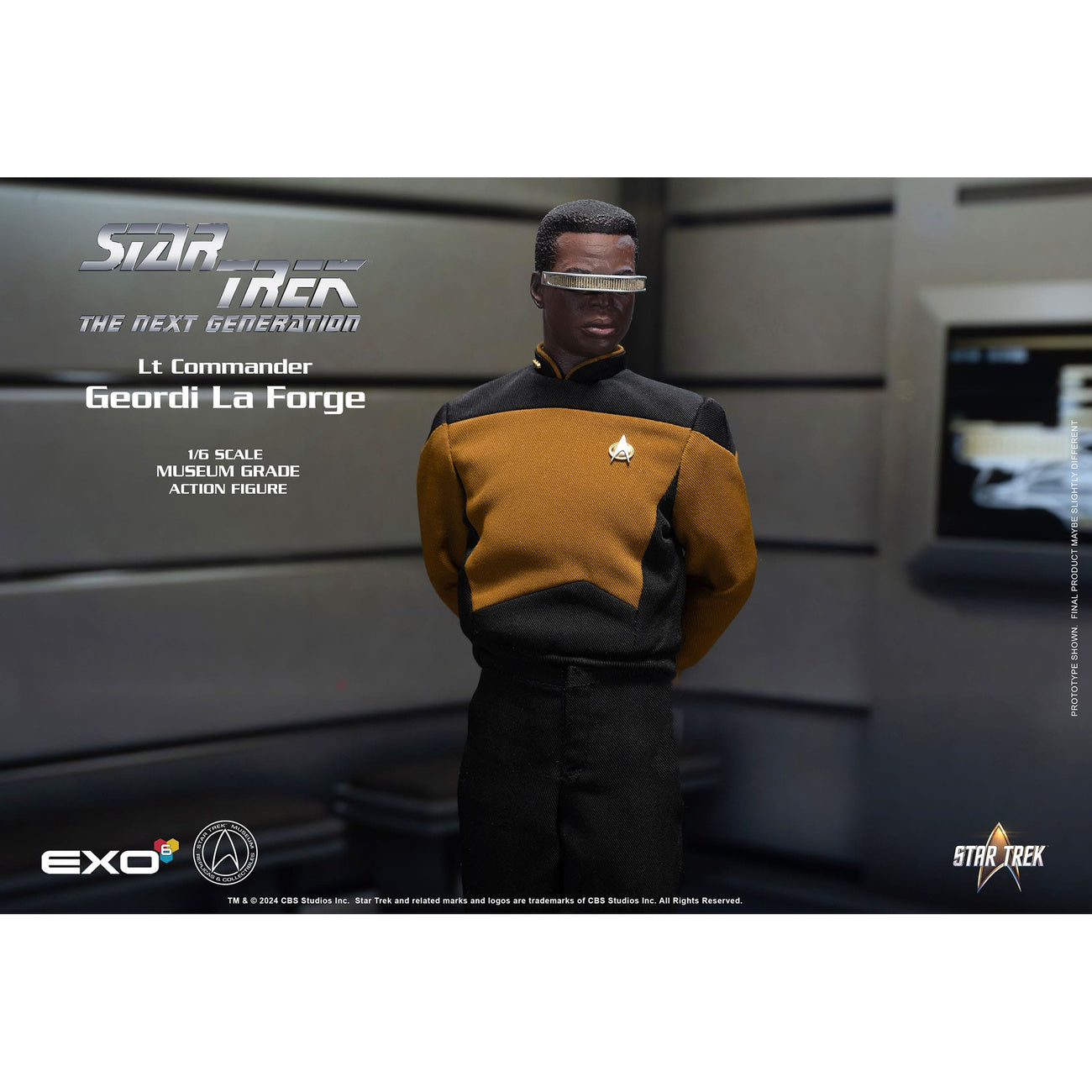 Productafbeelding Star Trek: The Next Generation 1/6 Lt. actiefiguur