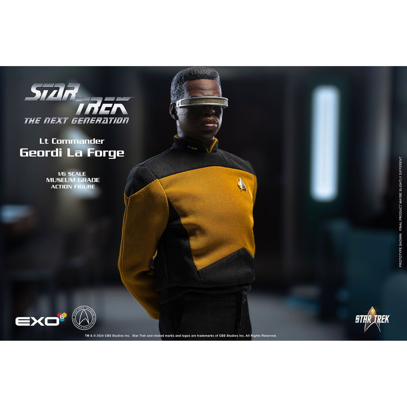 Productafbeelding Star Trek: The Next Generation 1/6 Lt. actiefiguur