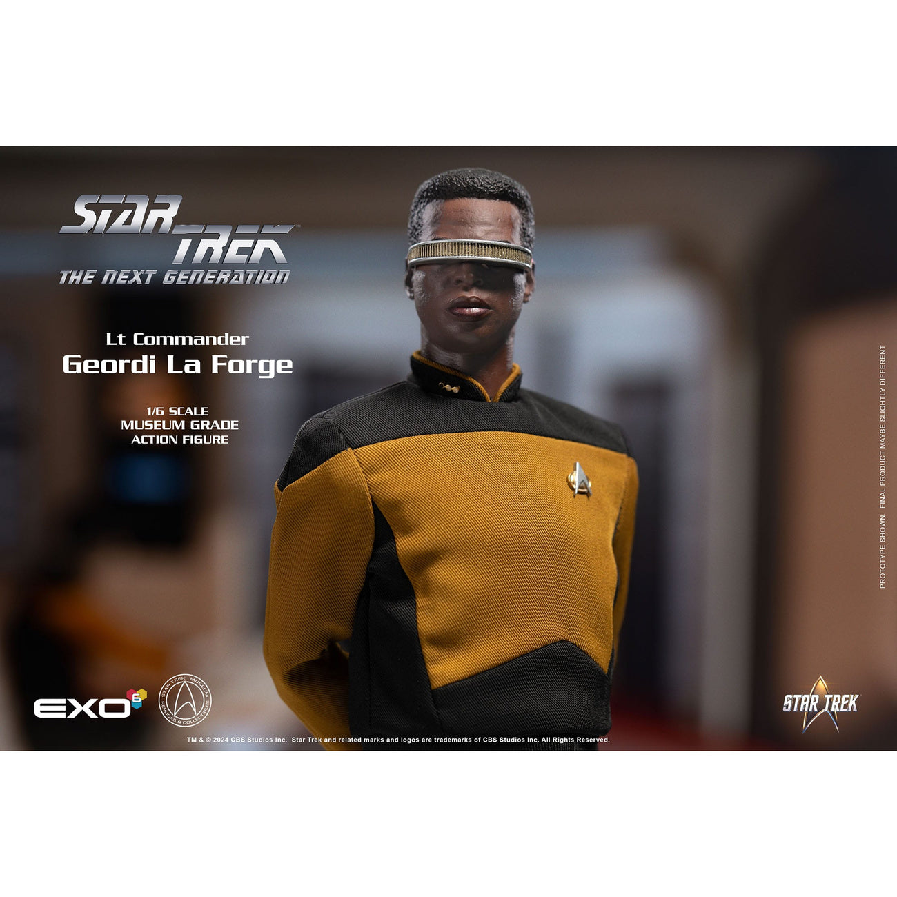 Productafbeelding Star Trek: The Next Generation 1/6 Lt. actiefiguur