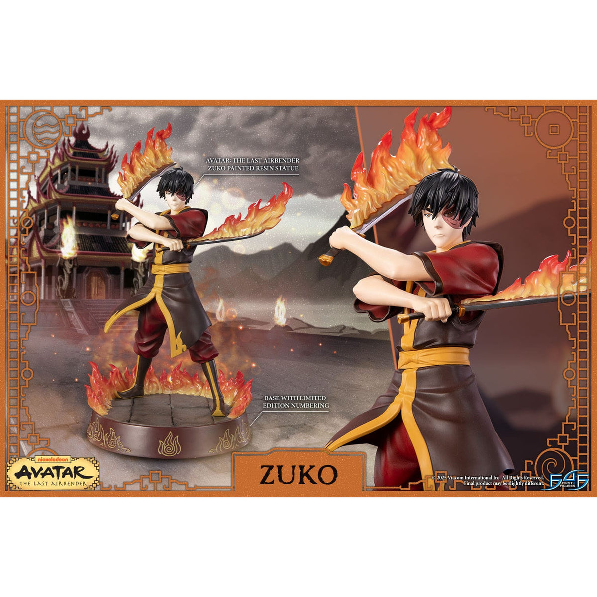 Productafbeelding Avatar: De Legende van Aang Zuko beeld 32 cm