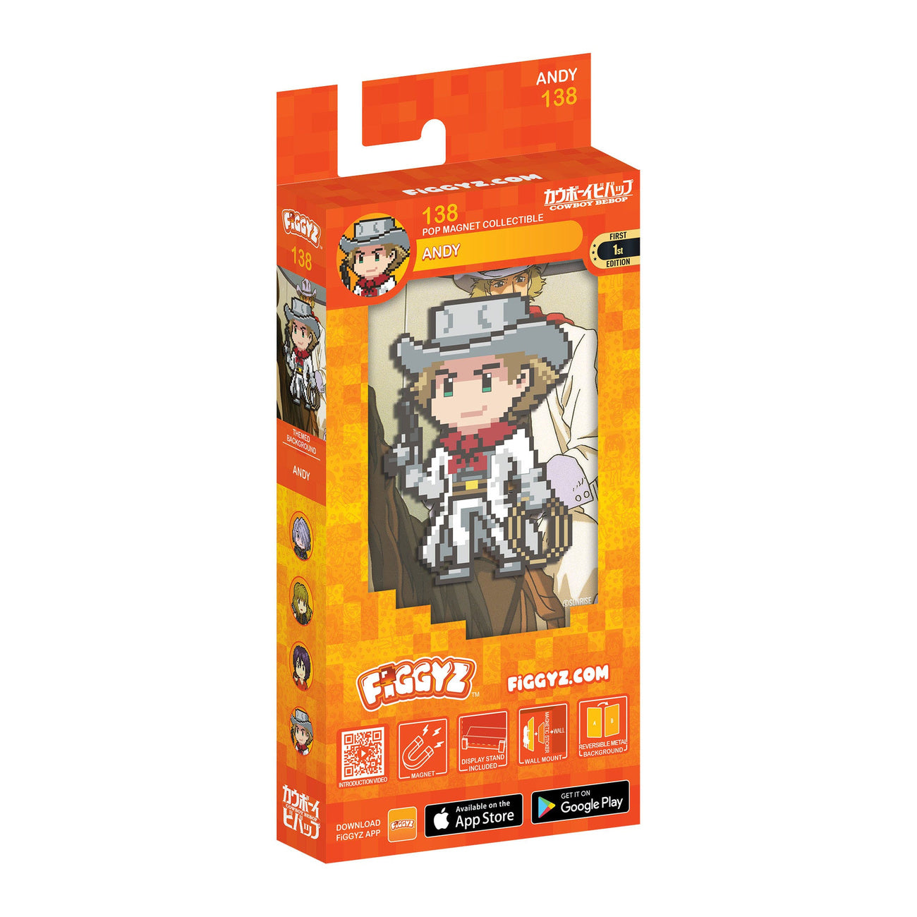 Product image Cowboy Bebop FiGGYZ Magnet Collectible Figure Andy 11 cm