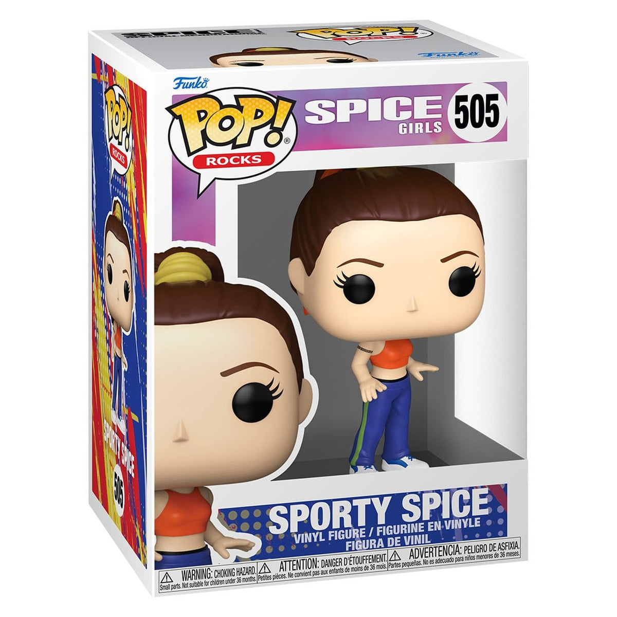 Productafbeelding Spice Girls POP! Rocks Vinyl Figuur Sporty Spice 9 cm