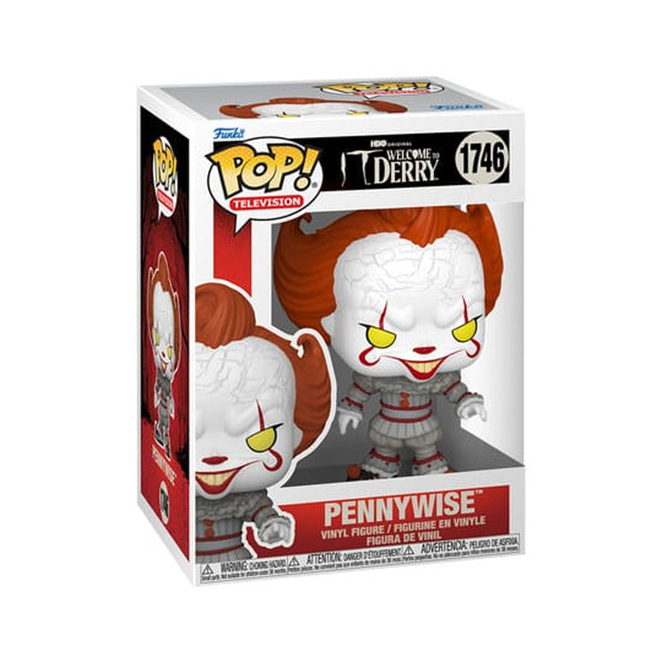 Productafbeelding It: Welcome to Derry POP! Plus Vinyl Figuur Pennywise the