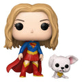 Productafbeelding Supergirl (2026) POP! Heroes Vinyl Figuur Supergirl met Krypto