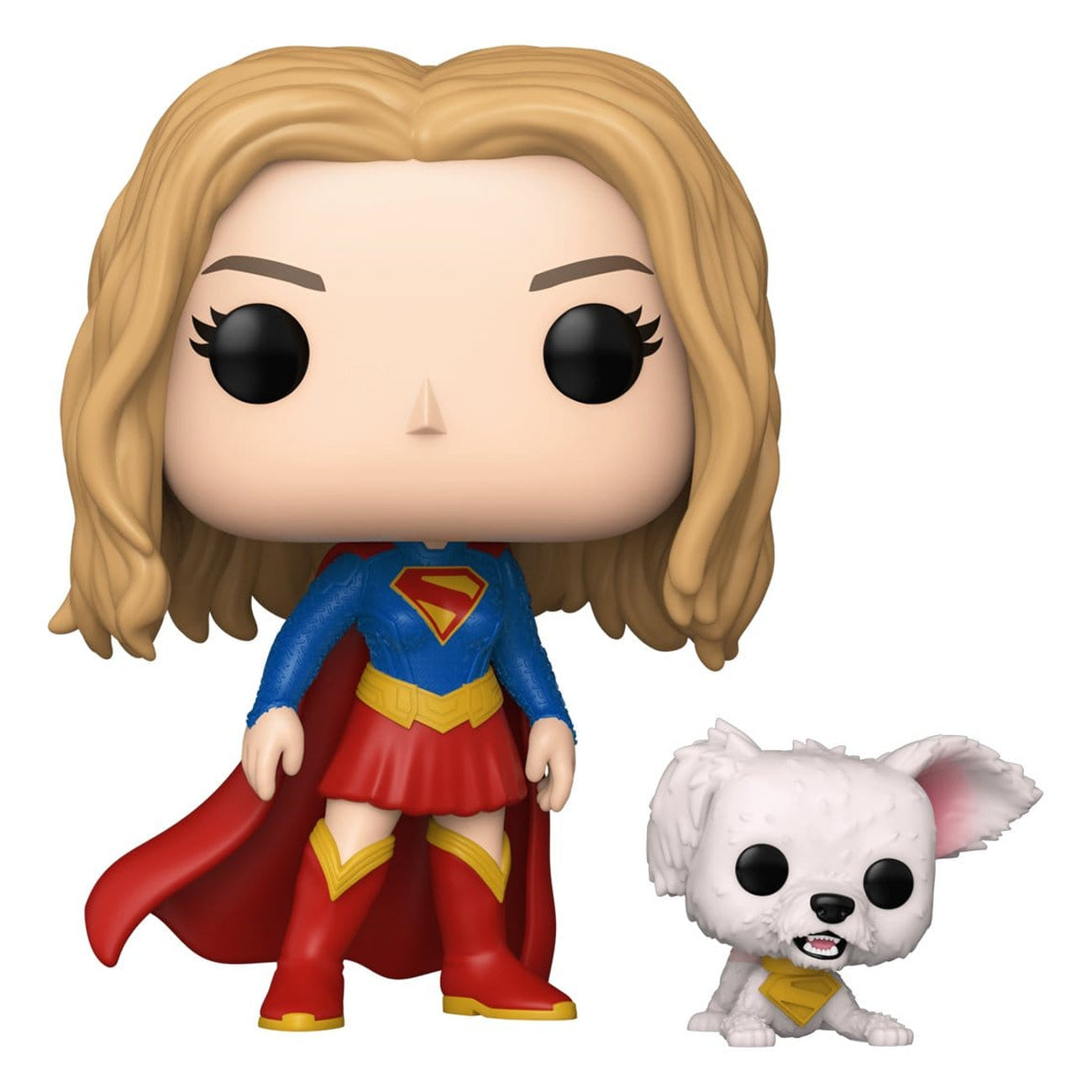 Productafbeelding Supergirl (2026) POP! Heroes Vinyl Figuur Supergirl met Krypto