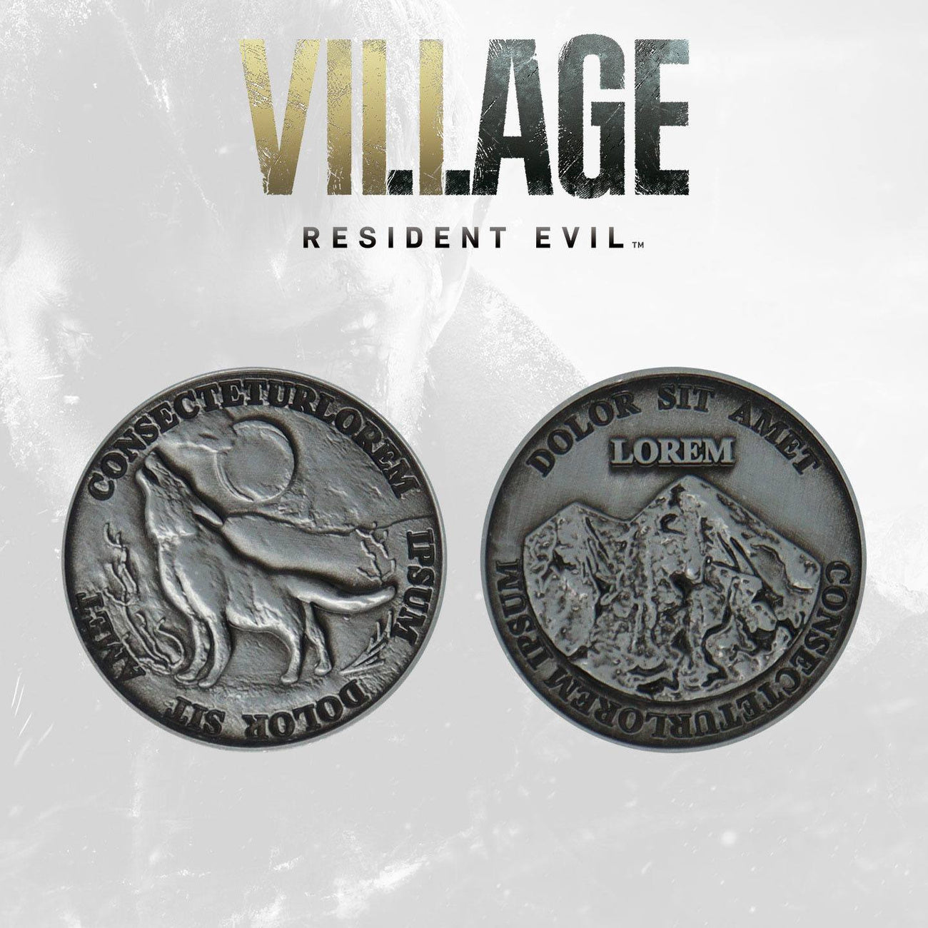 Product image Resident Evil VIII Currency Limited Edition Collector Coin
