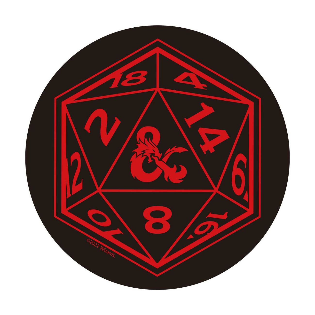 Productafbeelding Dungeons & Dragons Bureau-onderlegger & Onderzetter Set