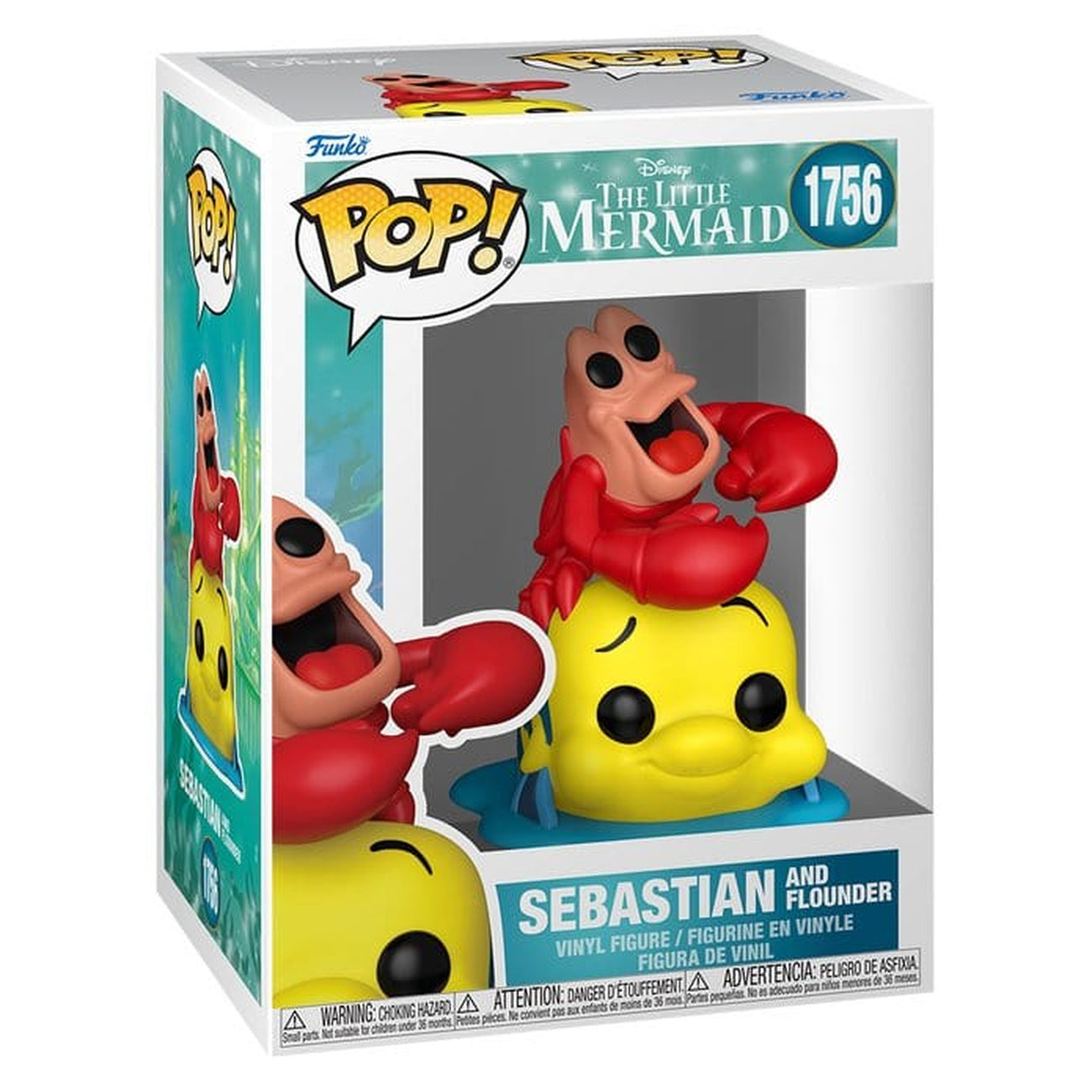 Productafbeelding Disney POP! Vinyl Figuur: TLM S3 - Sebastian & Botje 9 cm