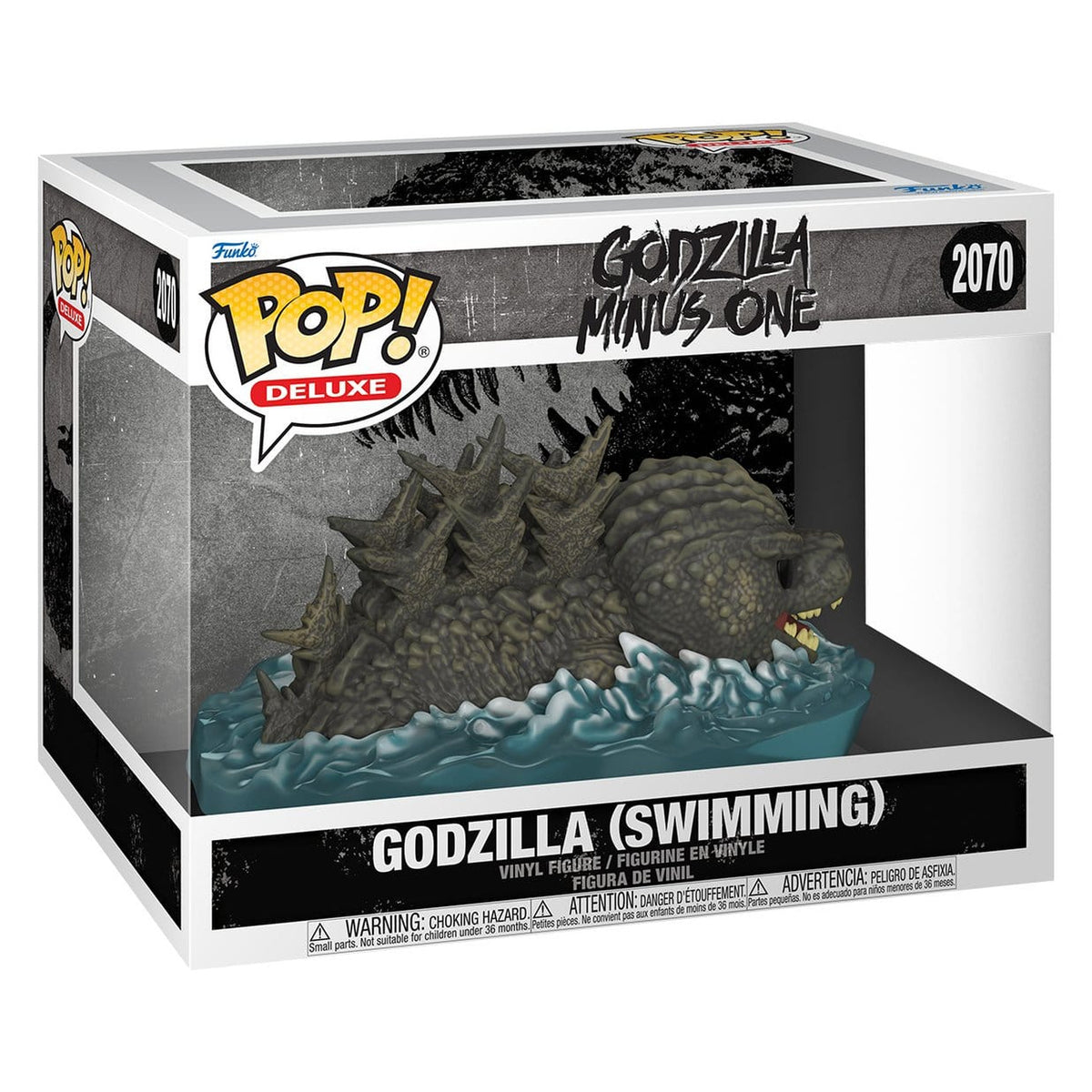 Productafbeelding Godzilla POP! Deluxe Vinyl Figuur Godzilla (Swimming) 9 cm