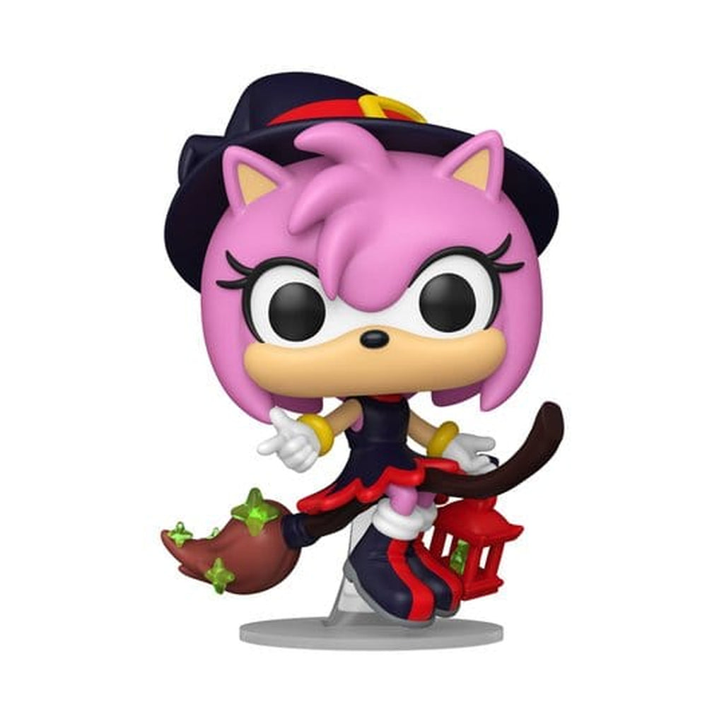 Productafbeelding Sonic the Hedgehog POP! Games Vinyl Figuur Amy on Broom 9 cm