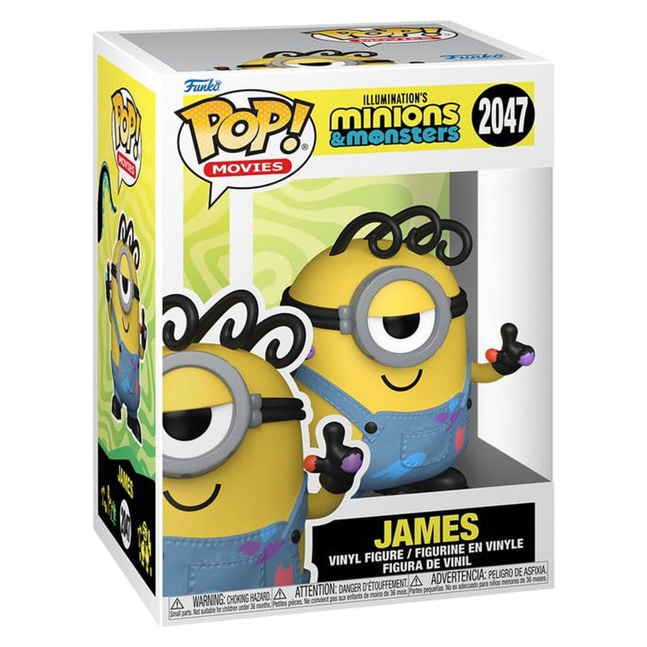 Productafbeelding Minions 3 POP! Rocks Vinyl Figuur James 9 cm