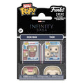 Productafbeelding Marvel IS Bitty POP! Vinyl Figuren 2-Pack Iron Man & Thor 2 cm