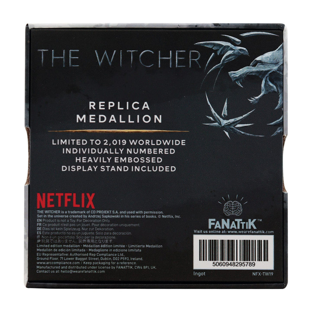 Productafbeelding The Witcher 1:1 Replica Ketting Geralts Medaillon