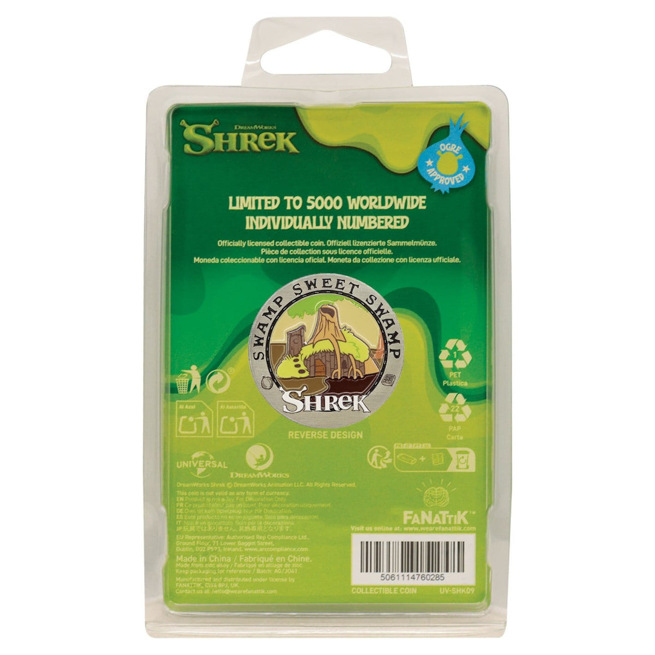 Productafbeelding Shrek Swamp Sweet Swamp Limited Edition verzamelmunt