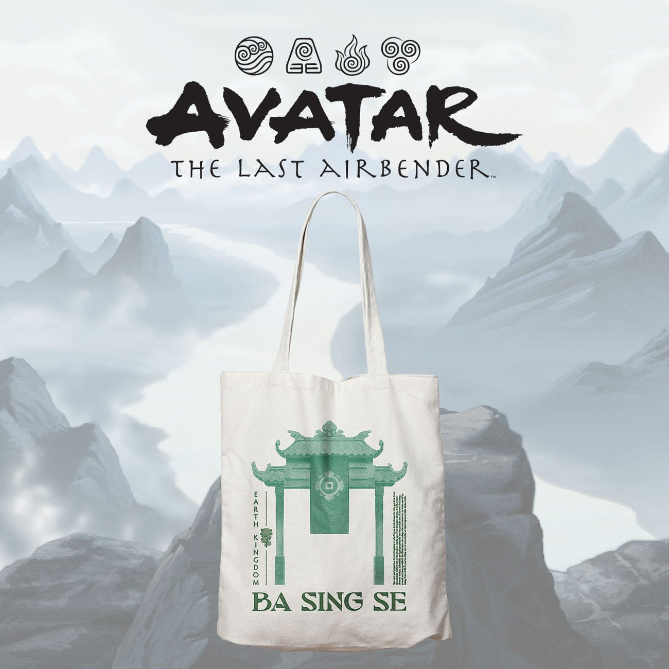 Productafbeelding Avatar: The Last Airbender Ba Sing Se draagtas