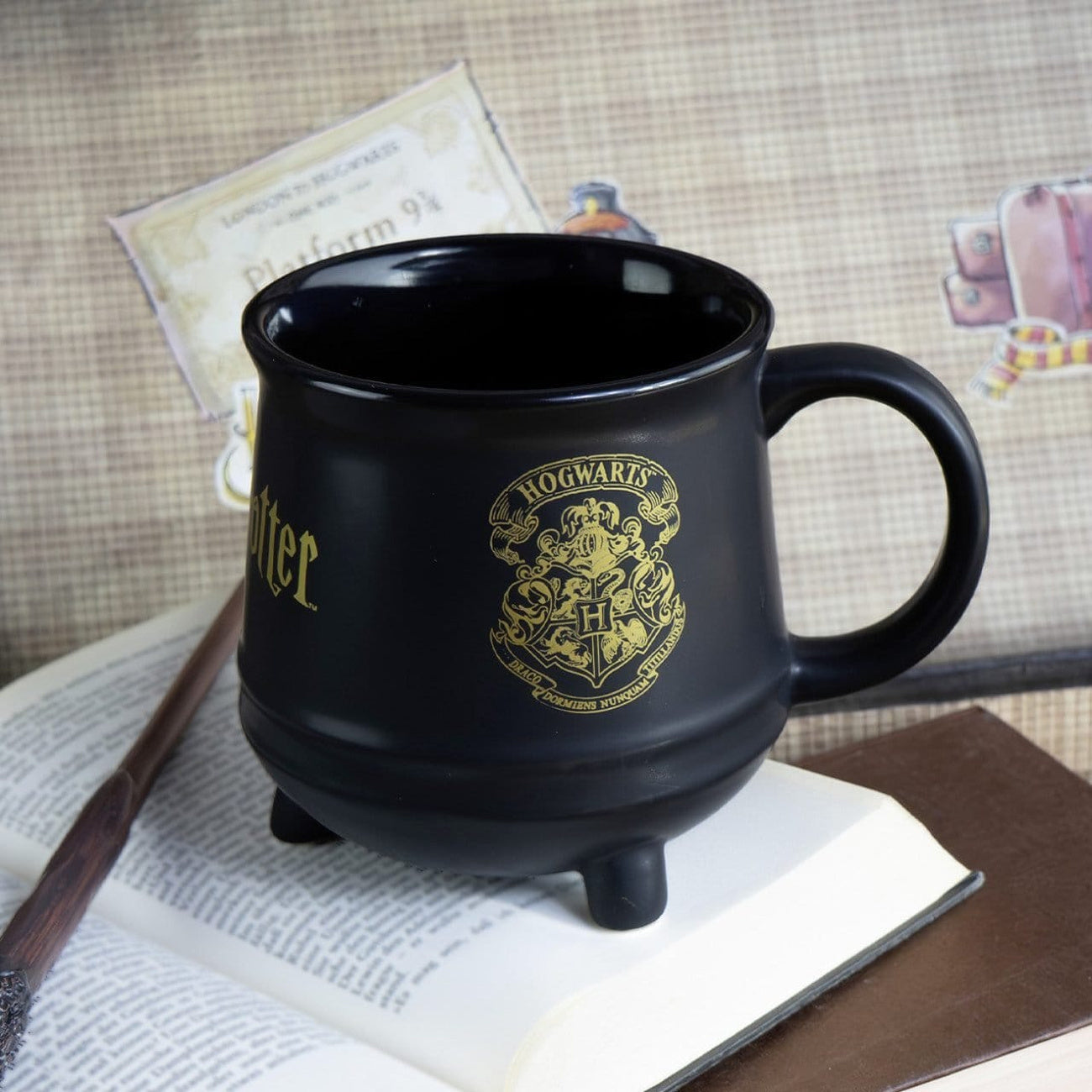 Productafbeelding Harry Potter Zweinstein-wapen Ketelmok 560 ml