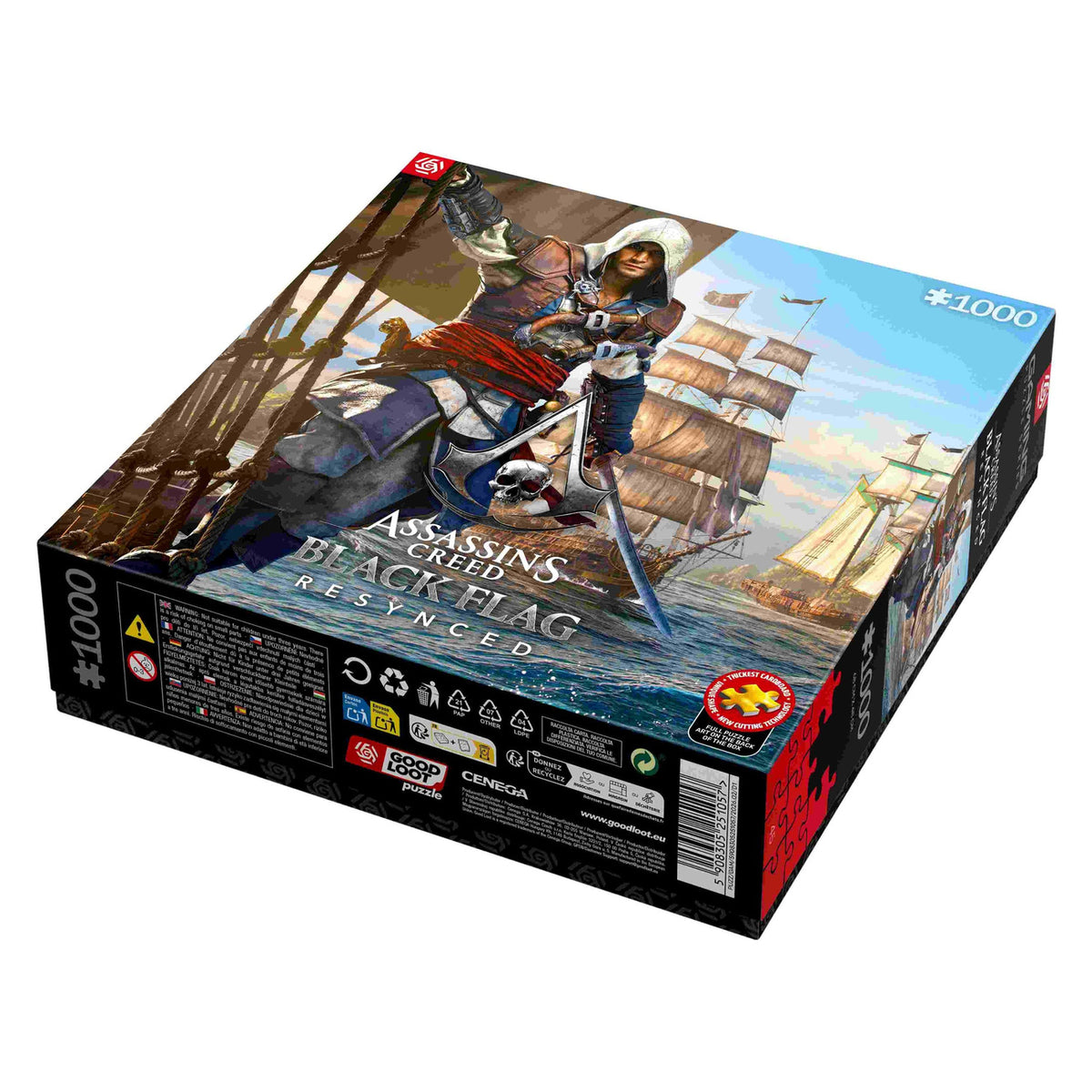Productafbeelding Assassin's Creed Black Flag Resynced Puzzel (1000 stukjes)