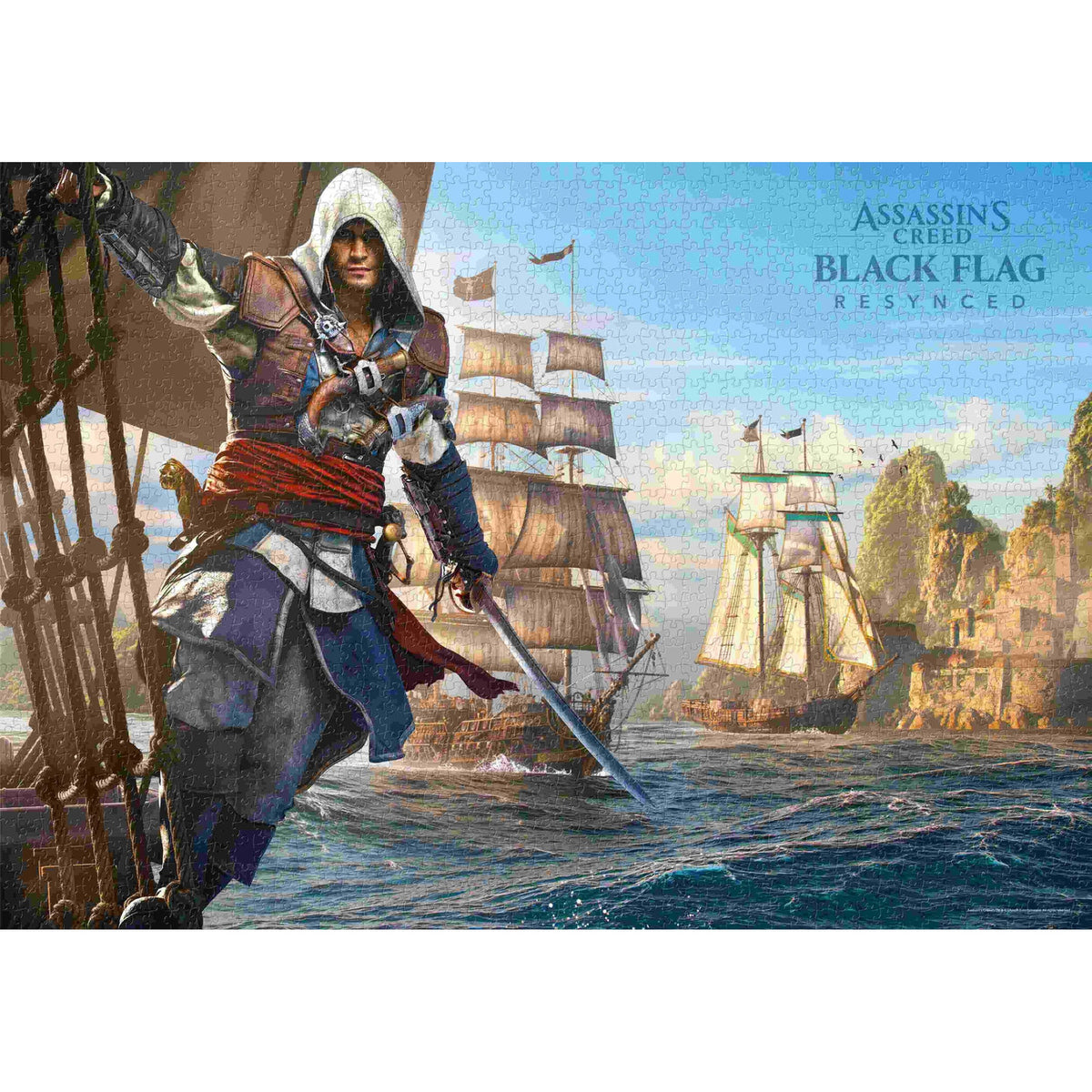 Productafbeelding Assassin's Creed Black Flag Resynced Puzzel (1000 stukjes)