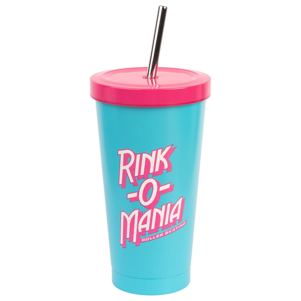Productafbeelding Stranger Things Rink-O-Mania beker met rietje 550 ml