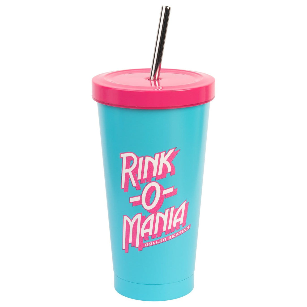 Productafbeelding Stranger Things Rink-O-Mania beker met rietje 550 ml