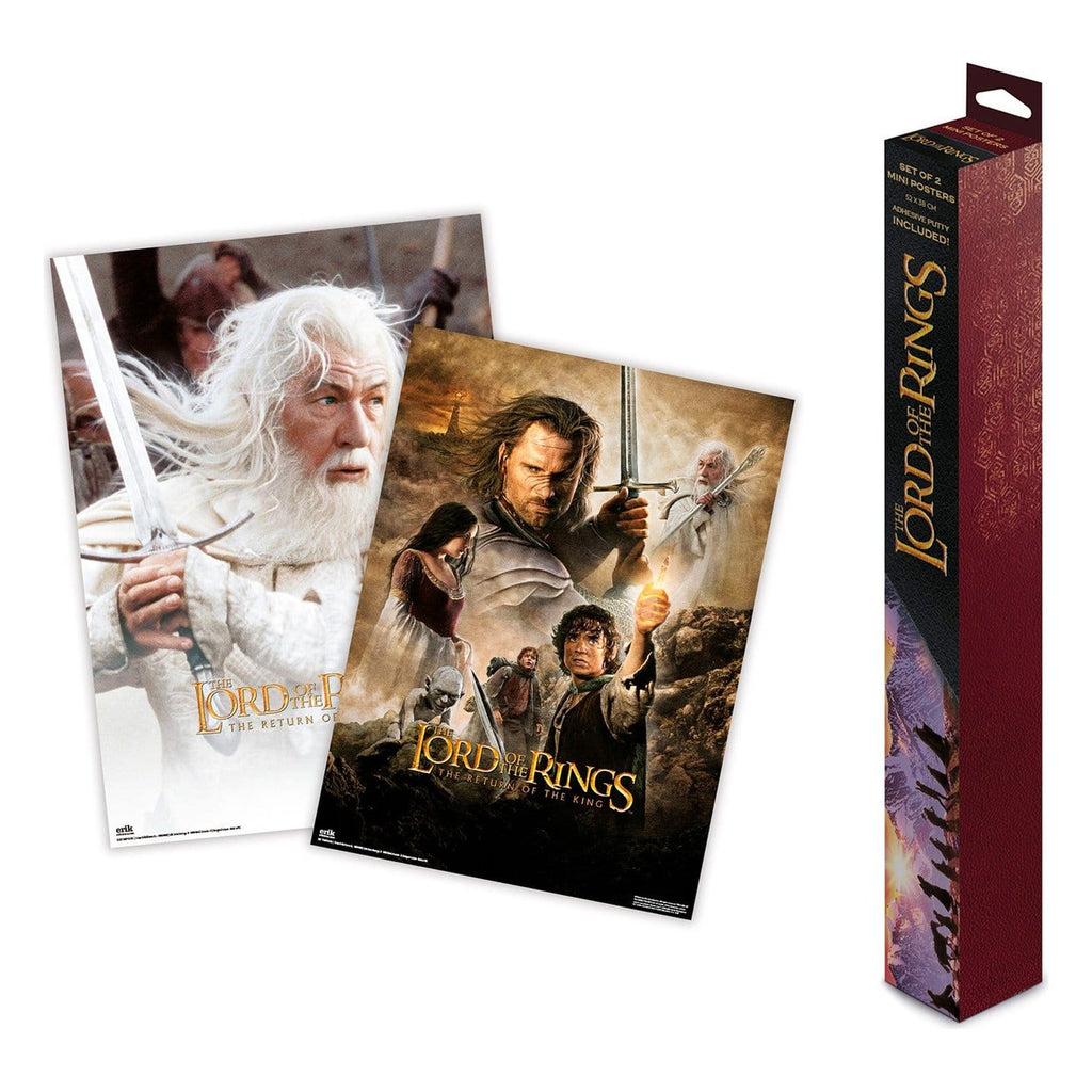 Productafbeelding The Lord of the Rings poster 38 x 52 cm set van 2