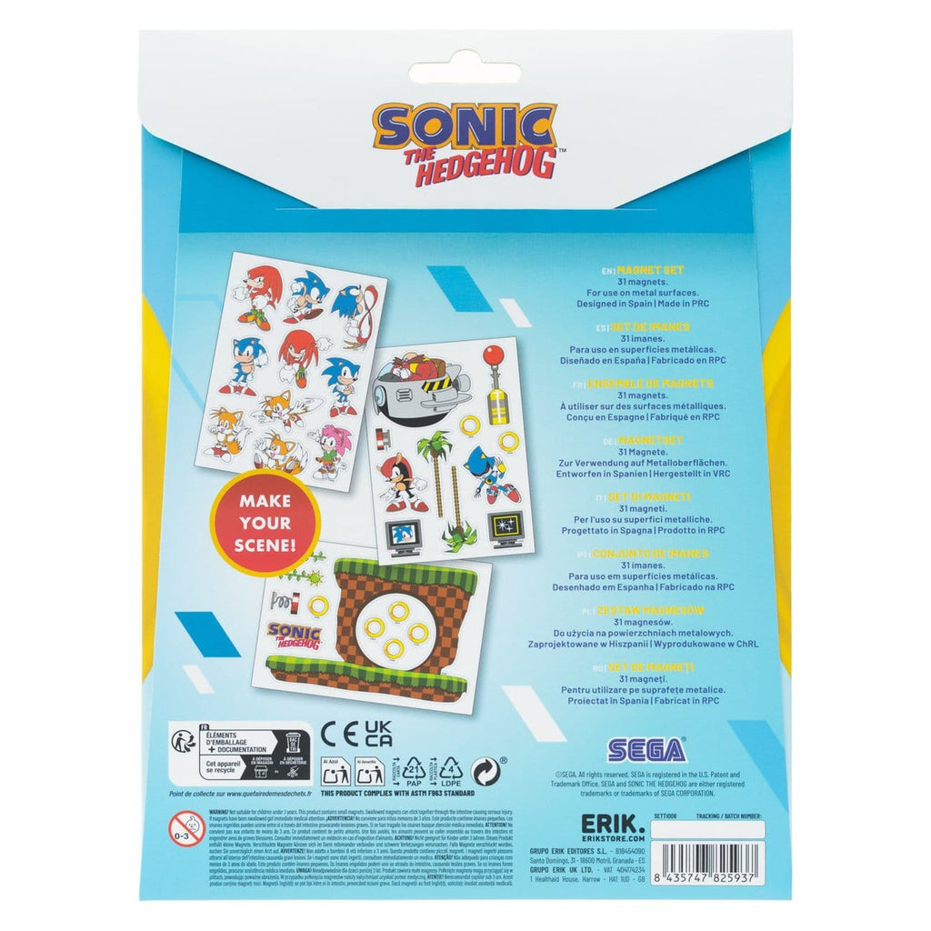Productafbeelding Sonic Uitdrukmagnetenset