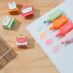 Productafbeelding Pusheen Sushi Roll markeerstiften met toppers set van 4