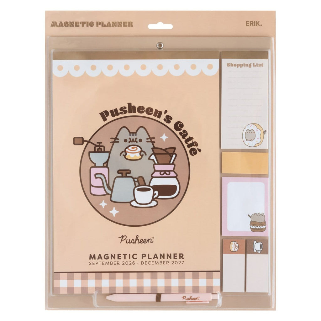Productafbeelding Pusheen magnetische planner 2026/27 30 x 35 cm