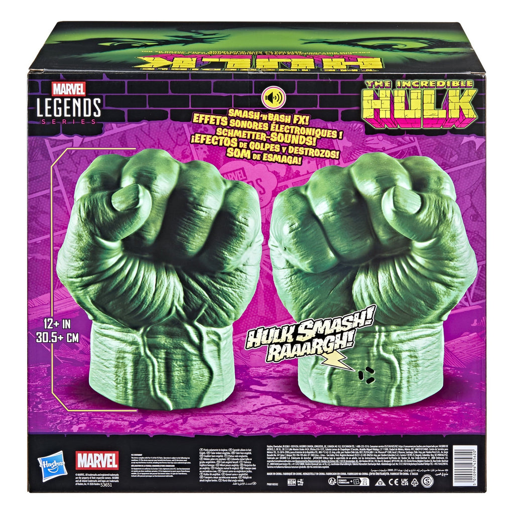Productafbeelding The Incredible Hulk Marvel Legends Premium Roleplay Vuisten