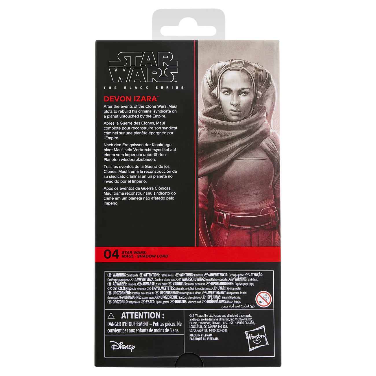 Product image Star Wars: Maul - Shadow Lord Black Series Action Figure