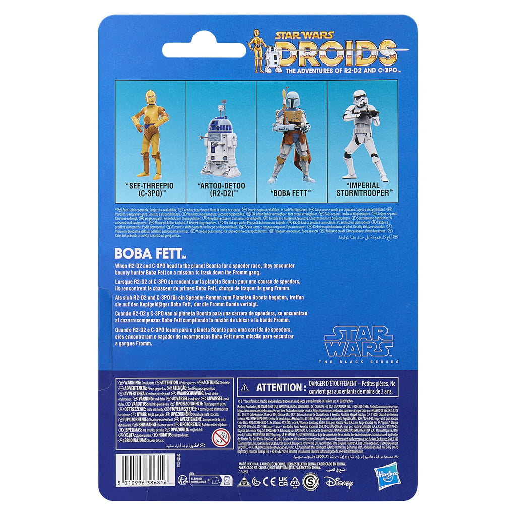 Productafbeelding Star Wars: Droids Black Series Boba Fett Actiefiguur 15 cm
