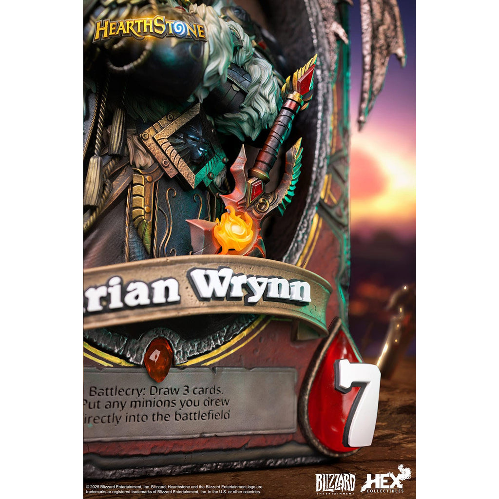 Productafbeelding Hearthstone 3D Art Frame Statue Varian Wrynn 31 cm