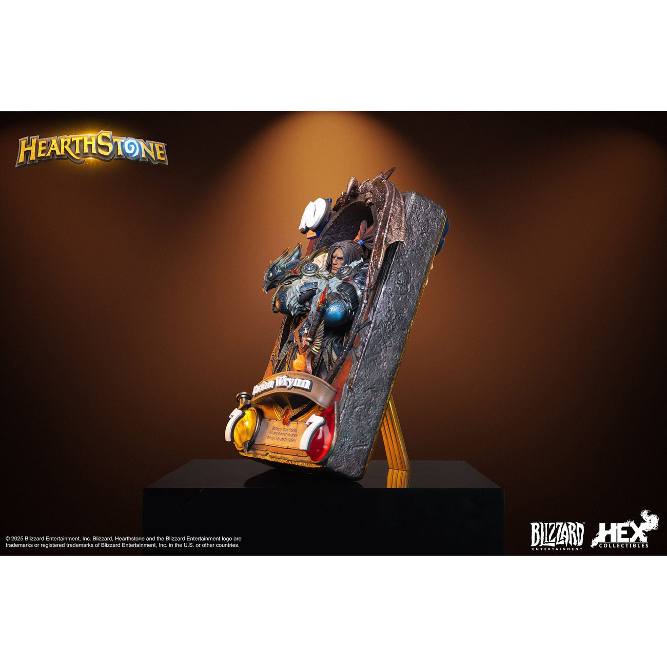 Productafbeelding Hearthstone 3D Art Frame Statue Varian Wrynn 31 cm