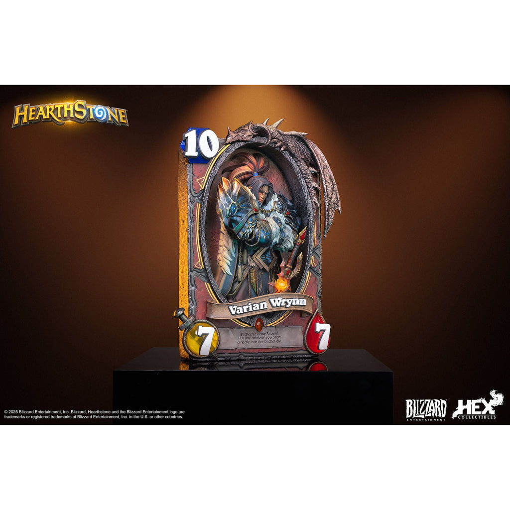 Productafbeelding Hearthstone 3D Art Frame Statue Varian Wrynn 31 cm