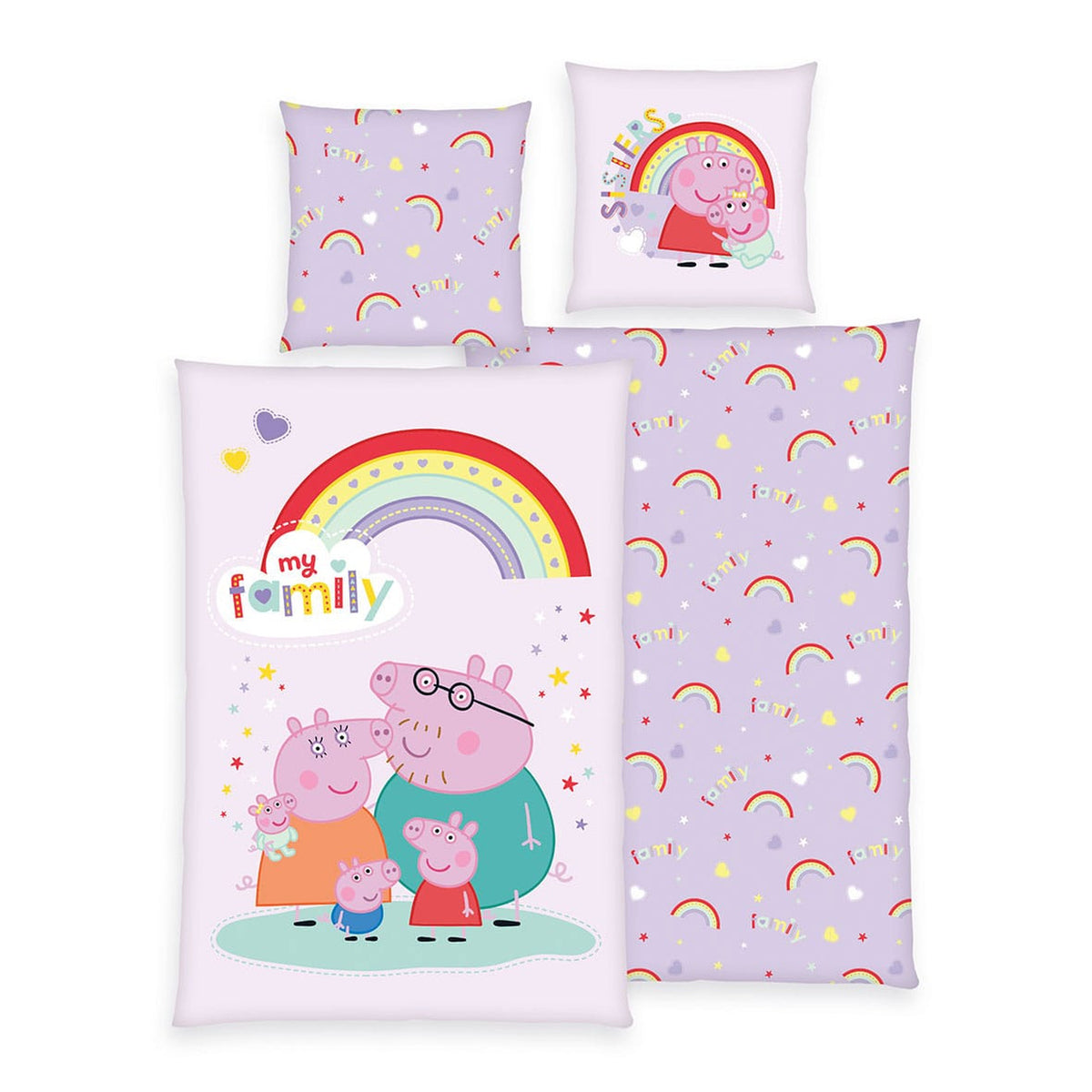 Productafbeelding Peppa Pig Beddengoed Ver. 2 135 x 200 cm