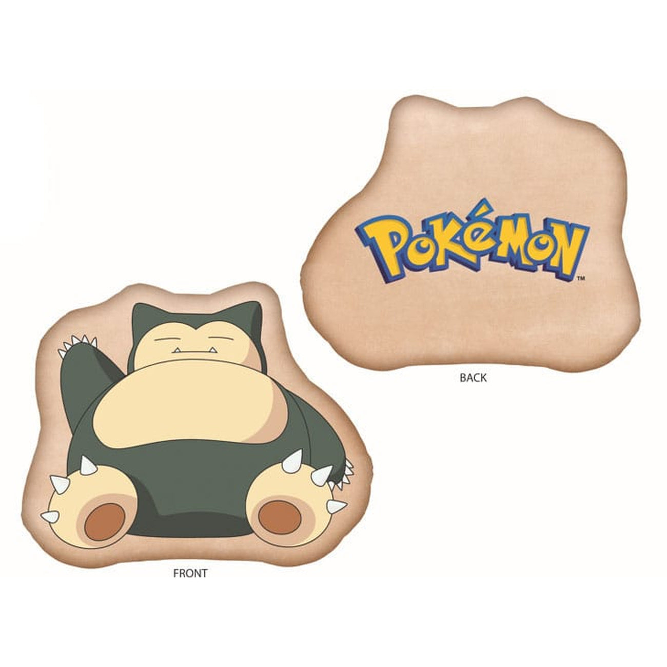 Product image Pokémon Snorlax Brown Decorative Cushion 36 cm
