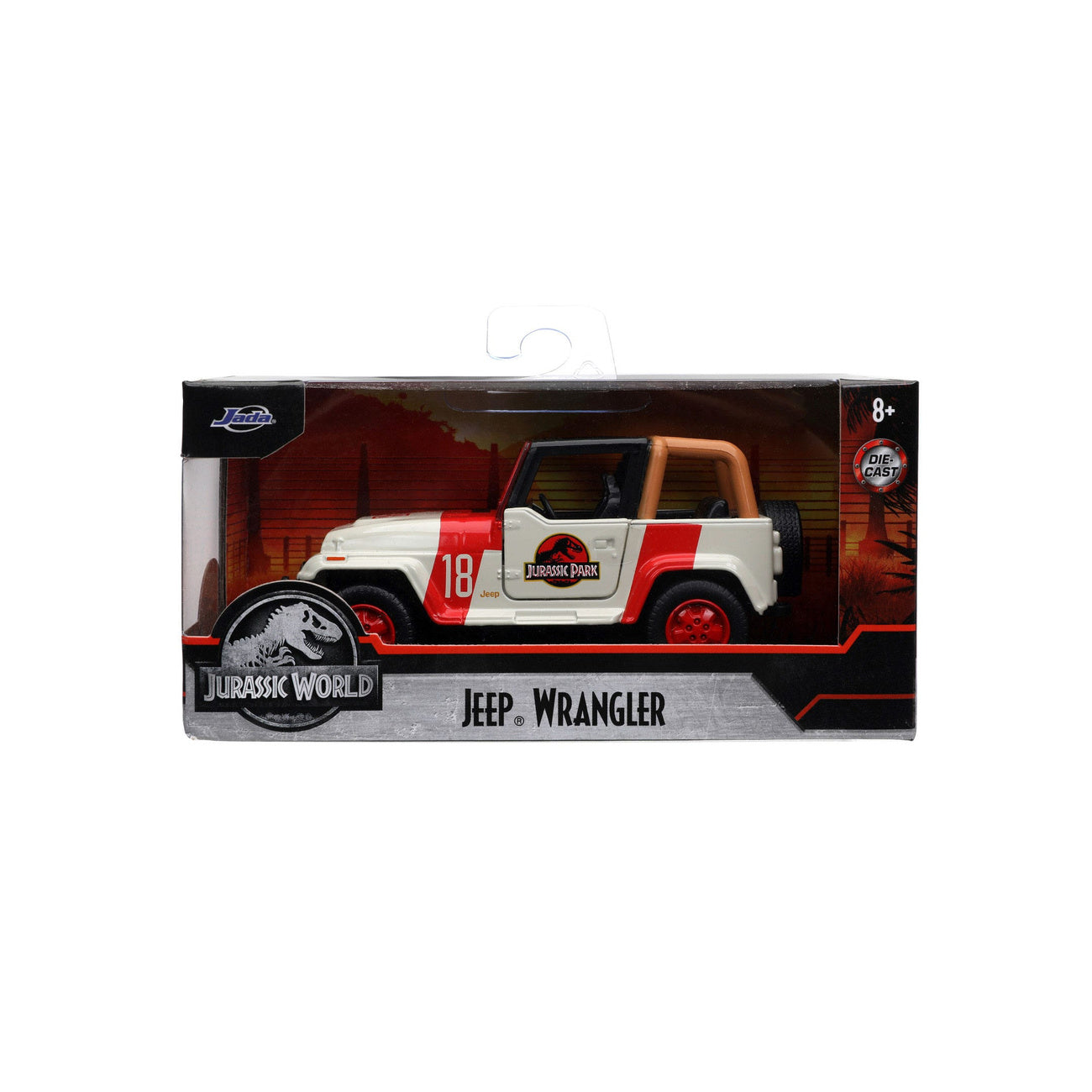Productafbeelding Jurassic World Diecast Model 1/32 Jeep Wrangler