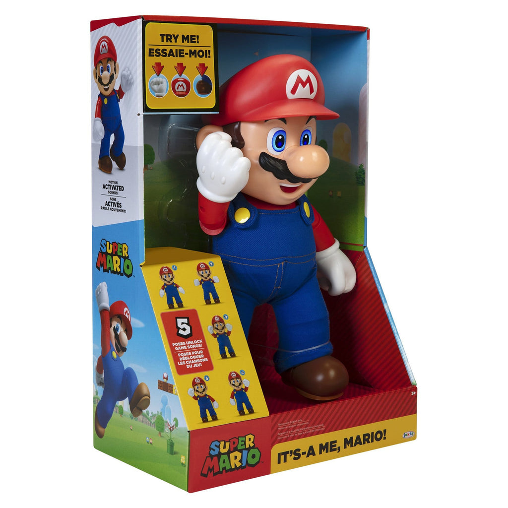 Productafbeelding Super Mario Pratende Actiefiguur It's-A Me! Mario 36 cm