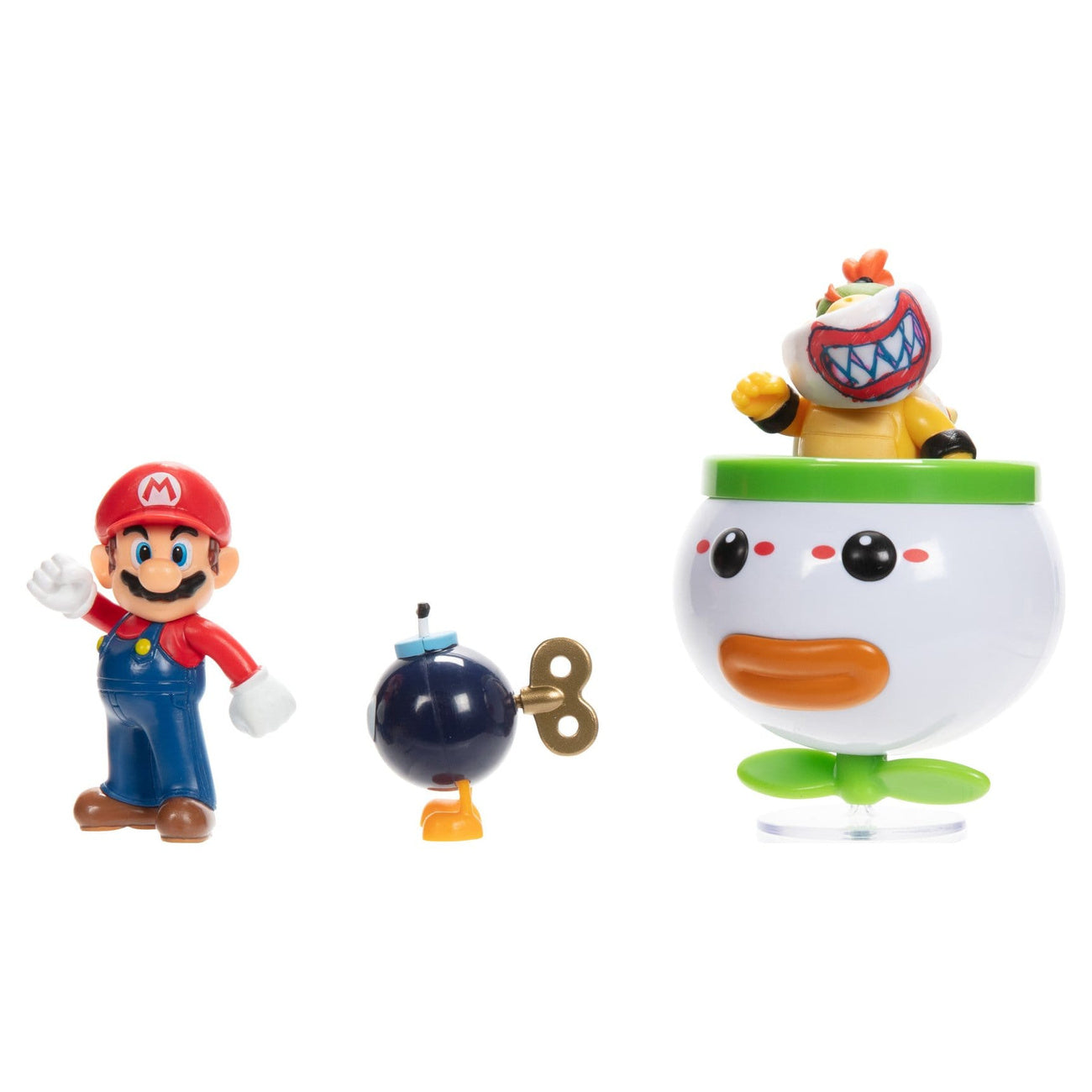 Productafbeelding World of Nintendo Minifiguren 2-pack Mario en Bowser Jr.