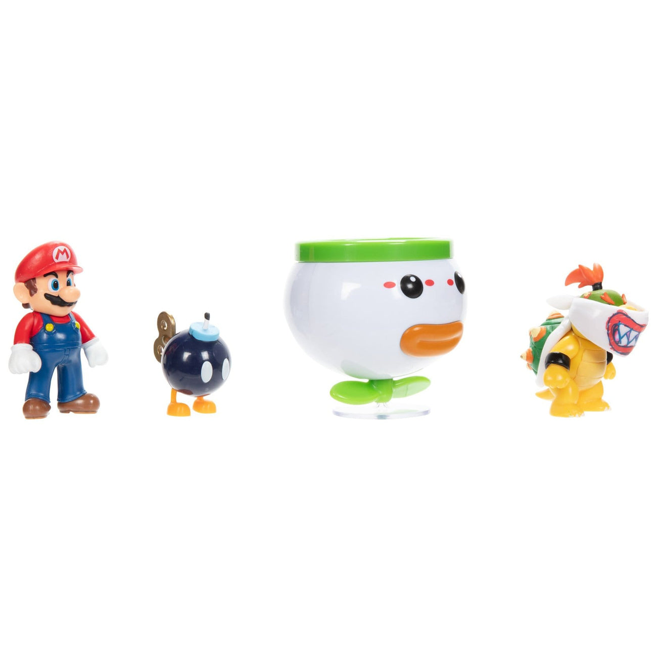Productafbeelding World of Nintendo Minifiguren 2-pack Mario en Bowser Jr.