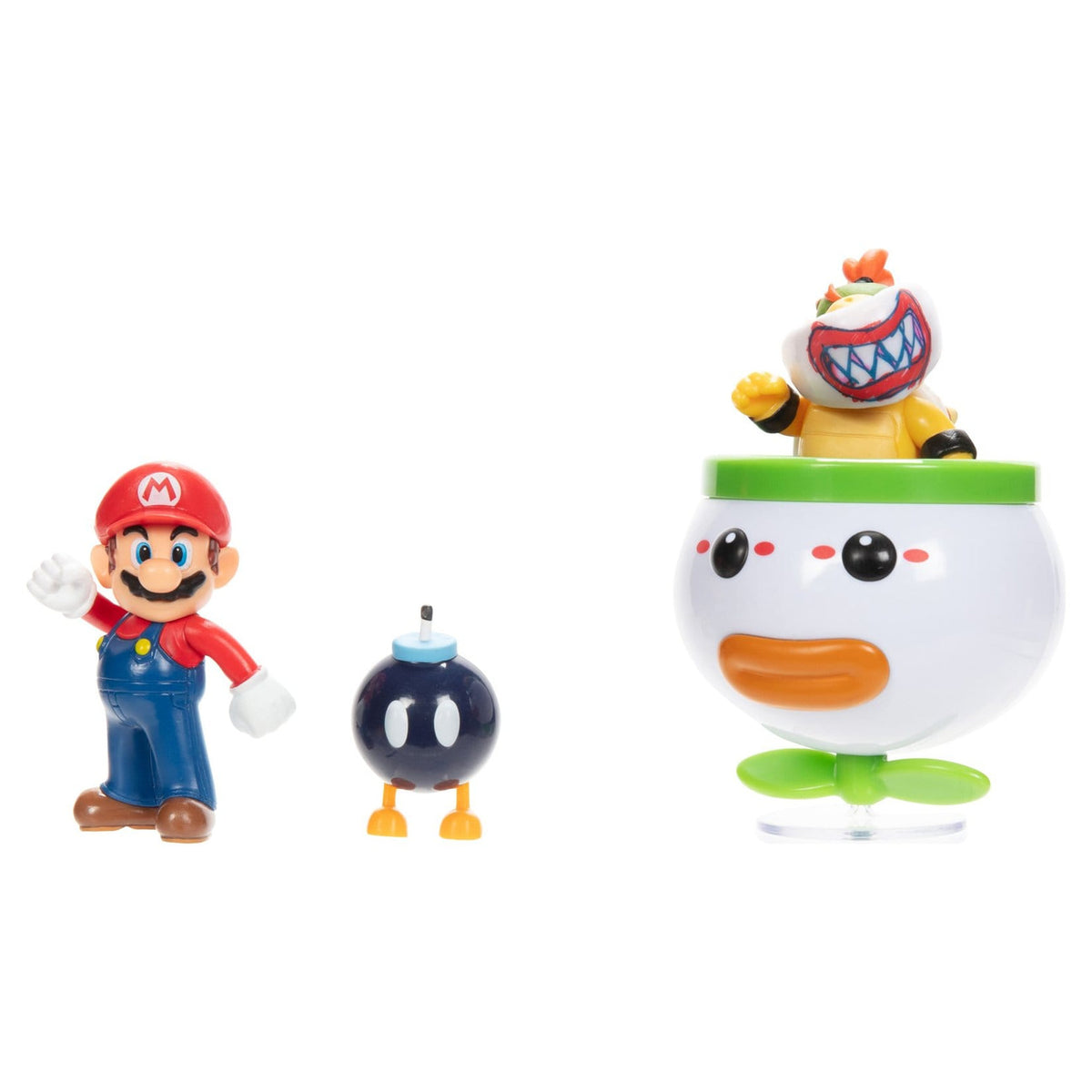 Productafbeelding World of Nintendo Minifiguren 2-pack Mario en Bowser Jr.