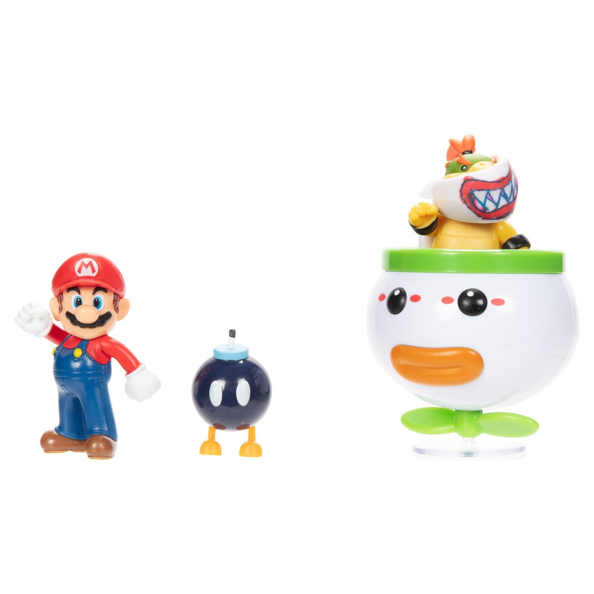 Productafbeelding World of Nintendo Minifiguren 2-pack Mario en Bowser Jr.