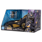 Productafbeelding DC x Sonic - The Hedgehog Shadow actiefiguur met voertuig