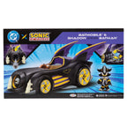 Productafbeelding DC x Sonic - The Hedgehog Shadow actiefiguur met voertuig
