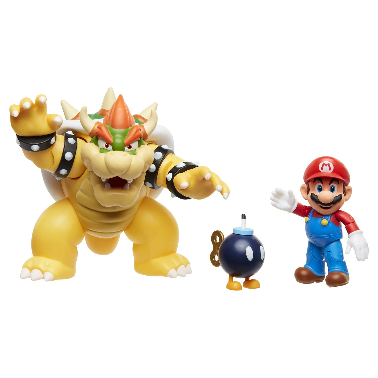 Productafbeelding World of Nintendo Actiefiguren 3-pack Mario vs. Bowser