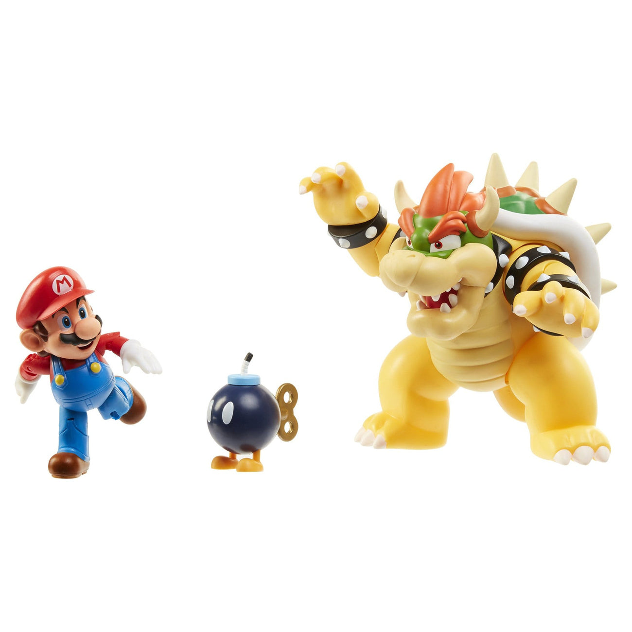 Productafbeelding World of Nintendo Actiefiguren 3-pack Mario vs. Bowser