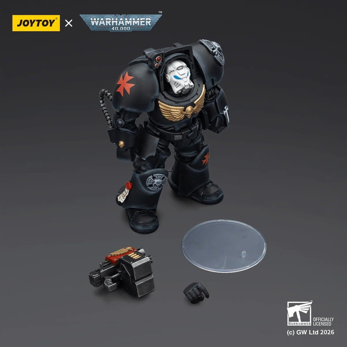 Productafbeelding Warhammer 40,000 Black Templars Terminator 2 actiefiguur