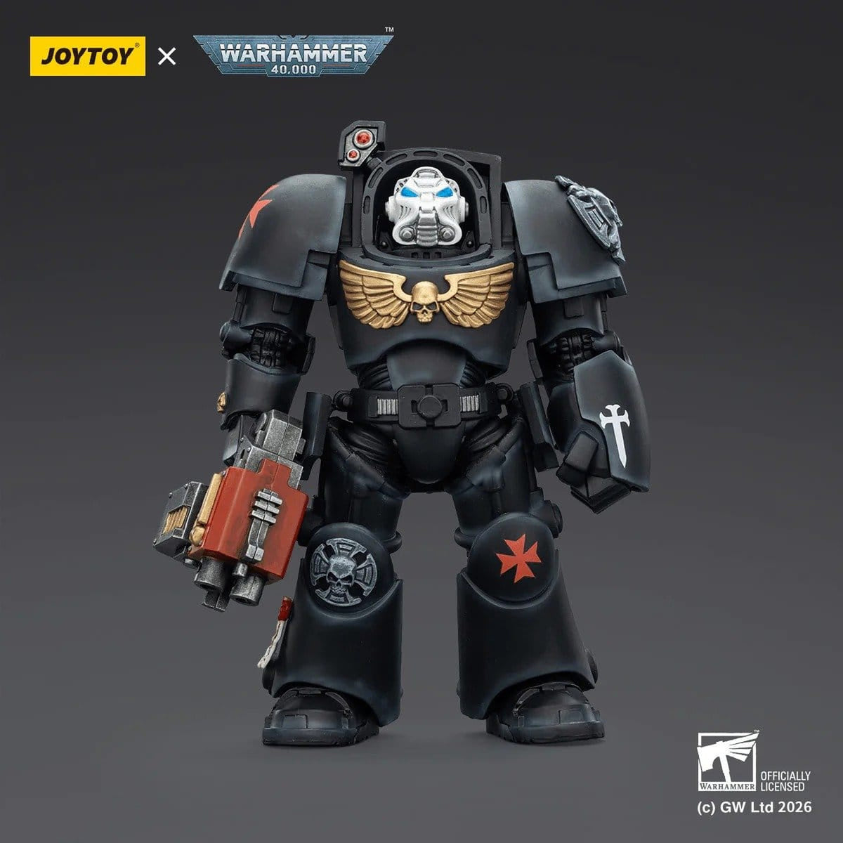 Productafbeelding Warhammer 40,000 Black Templars Terminator 2 actiefiguur